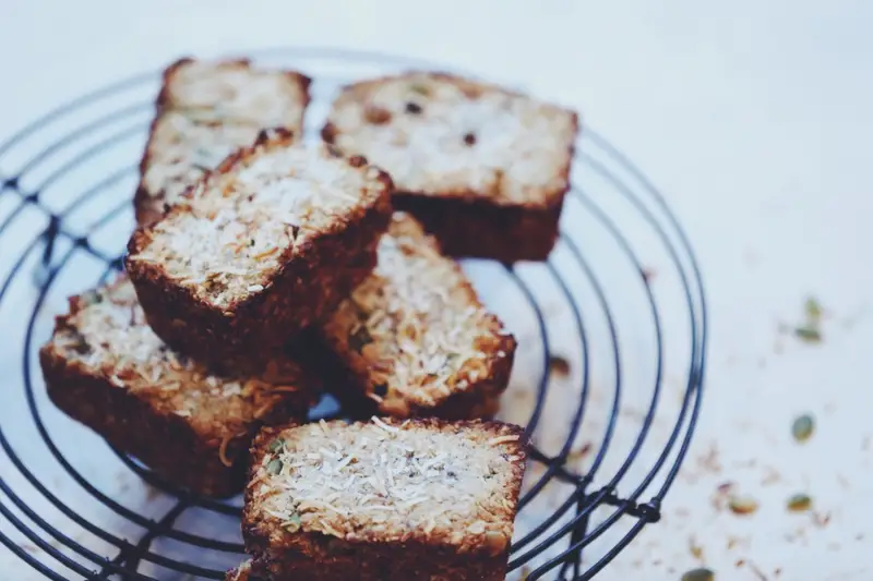 Muesli "power" Bars, recipe by Hayden Quinn