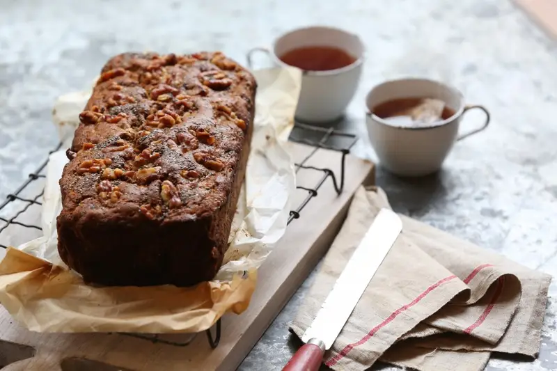 Banana, Walnut & Chia Loaf, recipe by Hayden Quinn