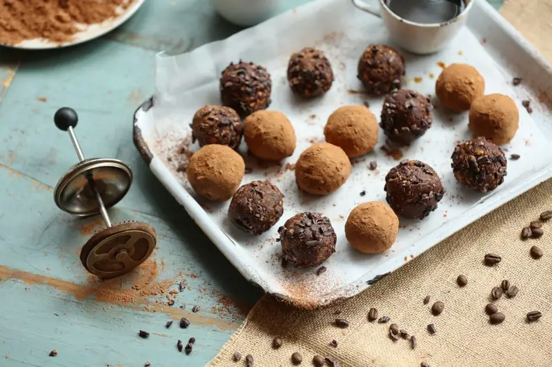 Espresso Protein Balls, recipe by Hayden Quinn