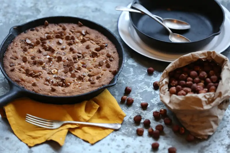 Skillet Cookie, recipe by Hayden Quinn