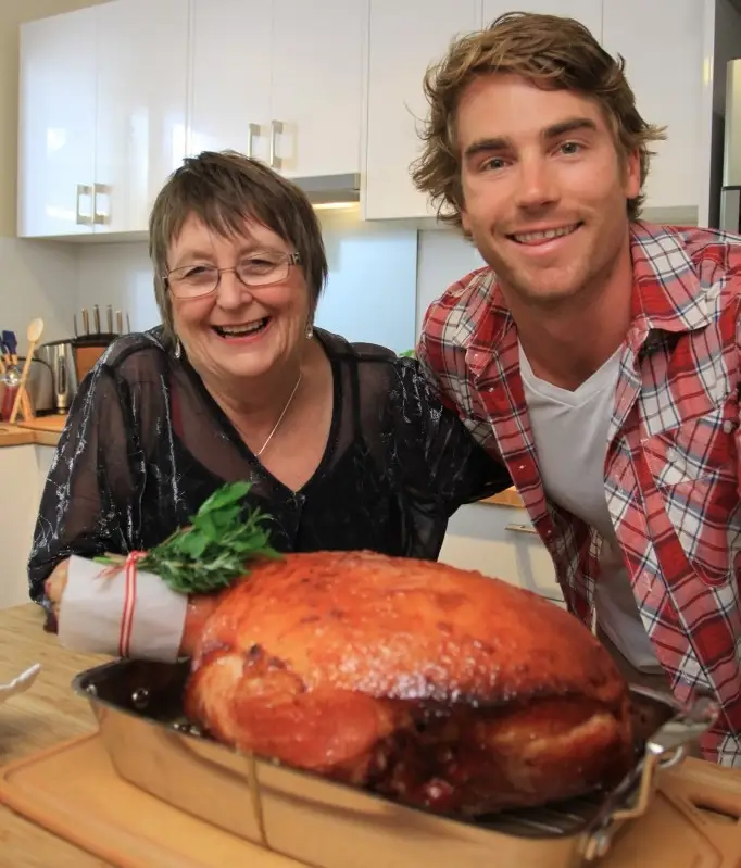 Marmalade Glazed Ham, recipe by Hayden Quinn