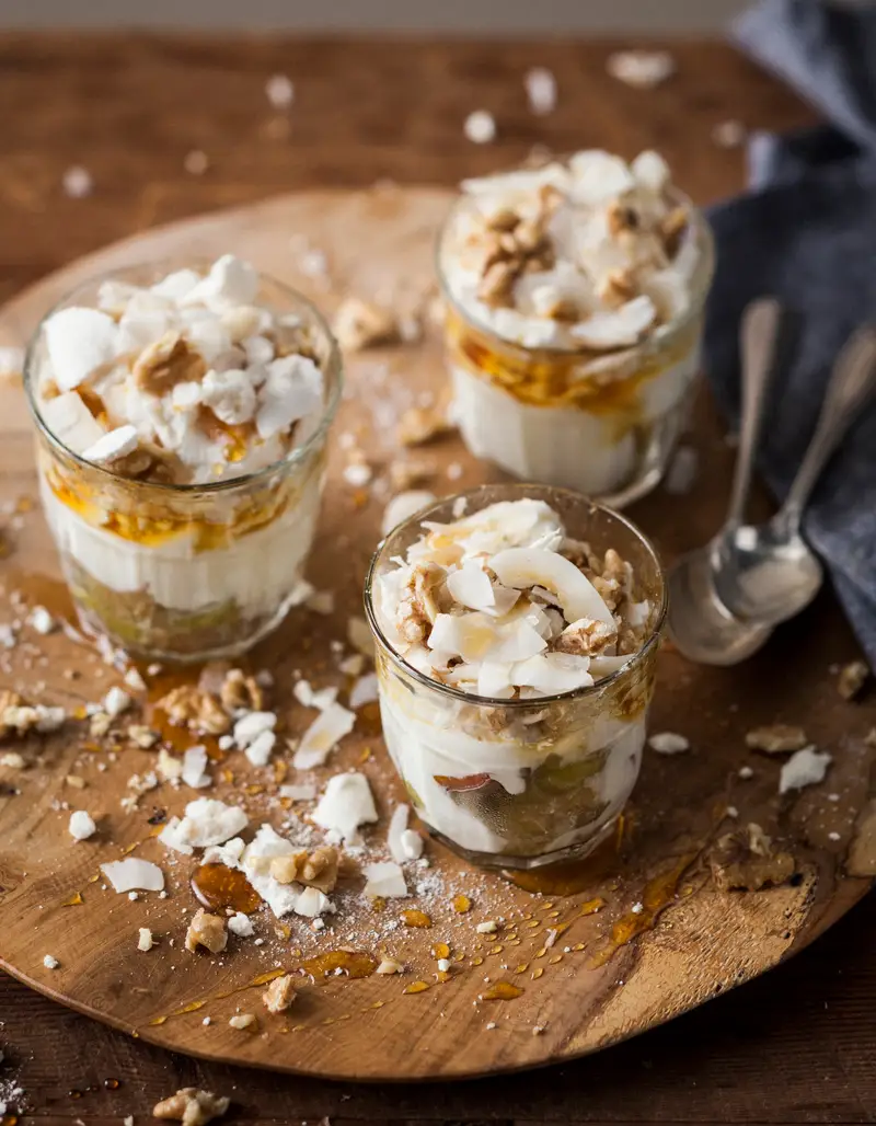 Spiced Apple Eton Mess, recipe by Hayden Quinn