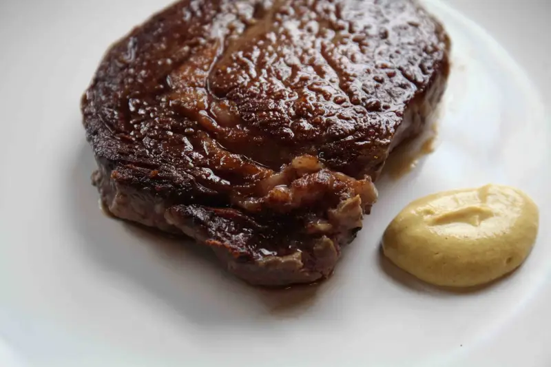 Steak, recipe by Hayden Quinn