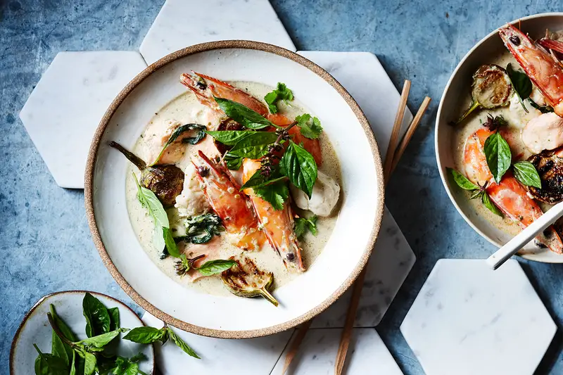 Green Thai Fish Curry, recipe by Hayden Quinn