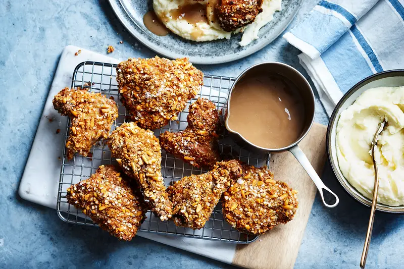 Baked "fried" Chicken, recipe by Hayden Quinn