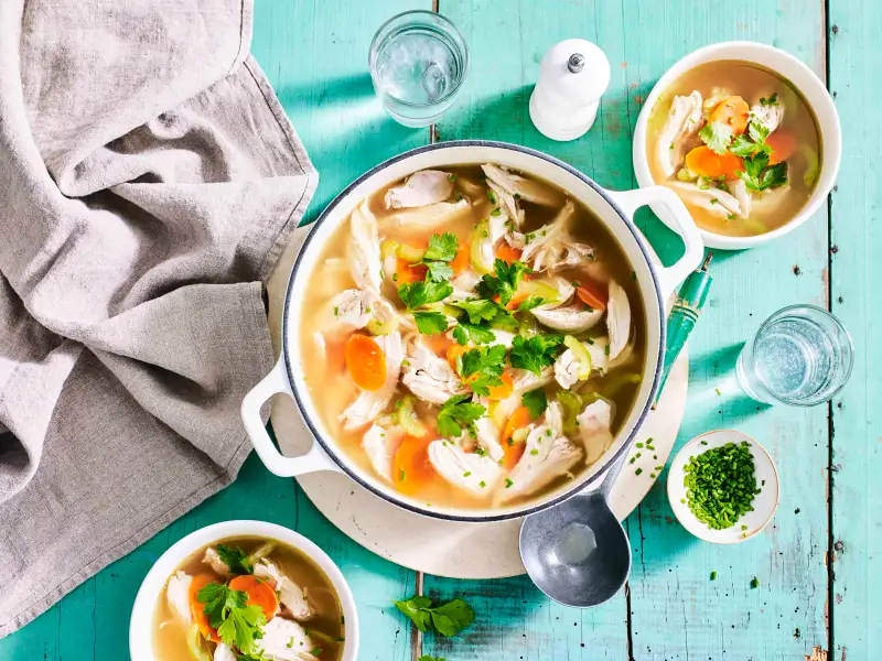 Chicken Soup, recipe by Hayden Quinn