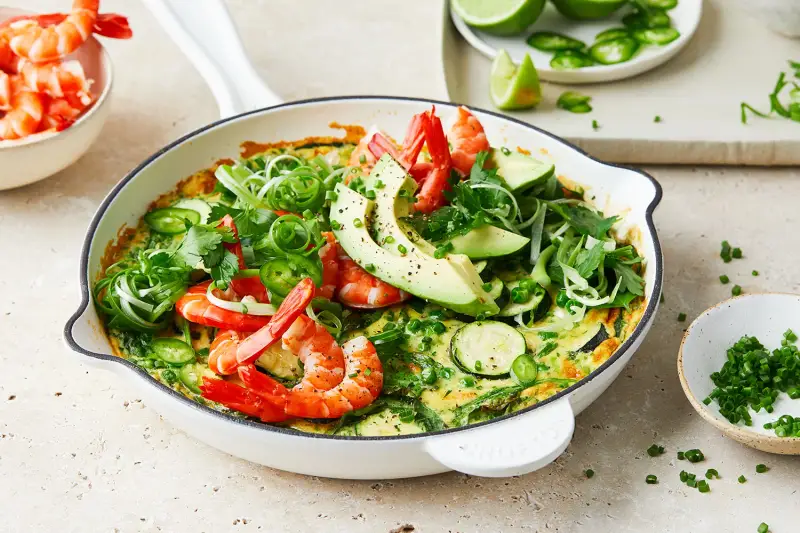 Easy Keto Omelette, recipe by Hayden Quinn