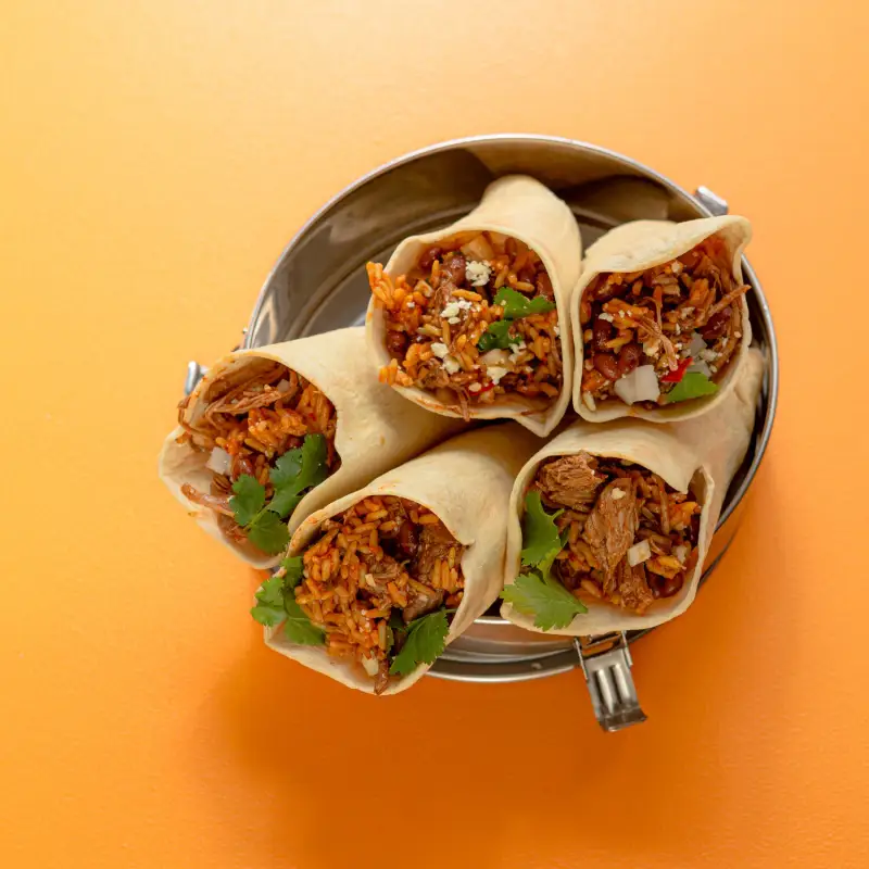 Carnitas Tortilla Pockets, recipe by Hayden Quinn