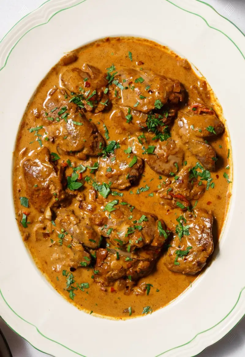 Peri Peri Chicken Livers, recipe by Hayden Quinn