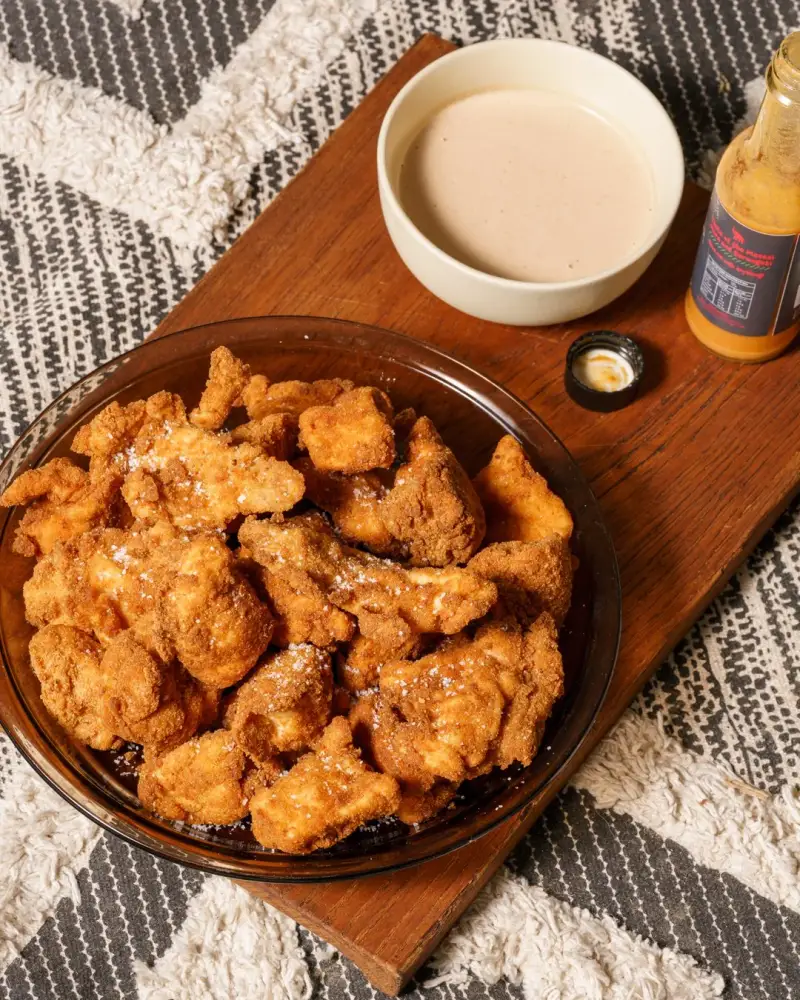 Chicken Nuggets with Special Sauce, recipe by Hayden Quinn