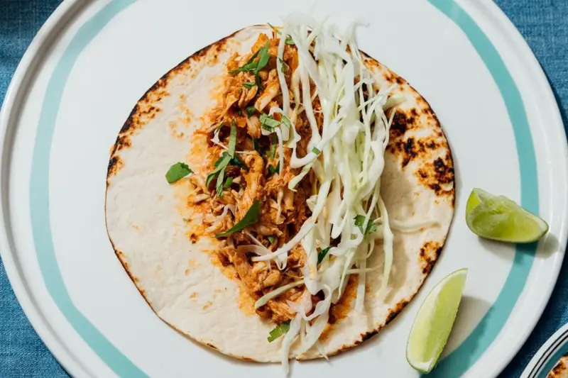 Left Over Roast Chook Taco, recipe by Hayden Quinn