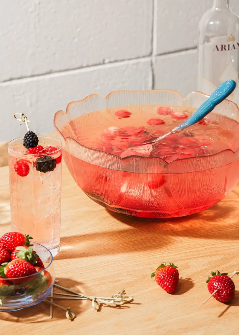 Watermelon & Berry Hard Fizz Punch, recipe by Hayden Quinn