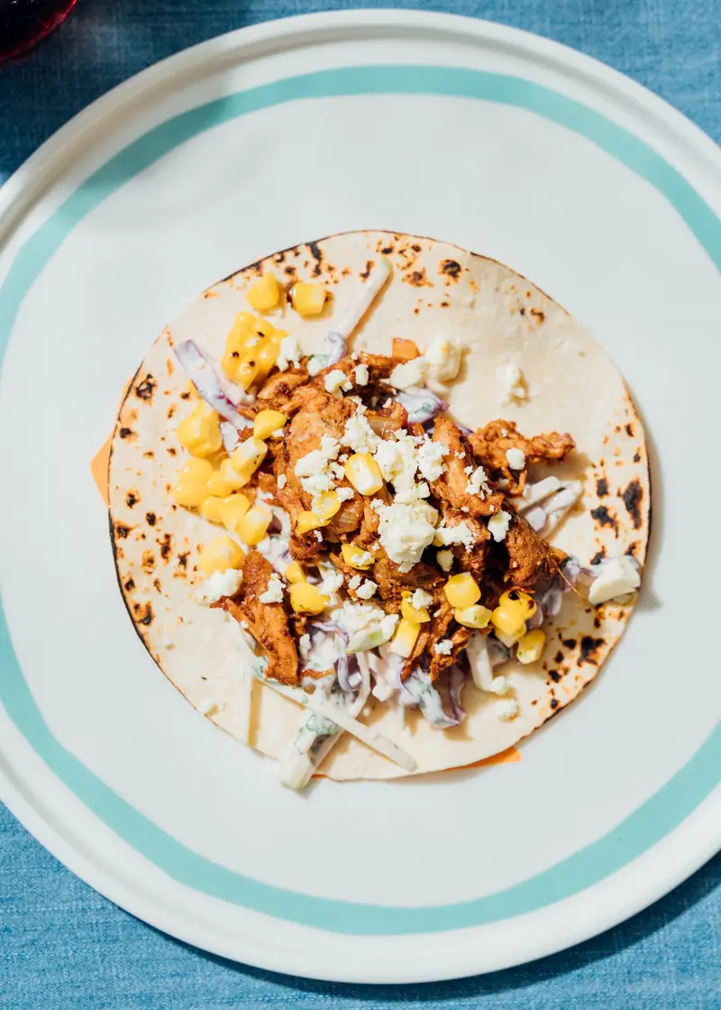 Coca-Cola Pulled Pork Tacos, recipe by Hayden Quinn