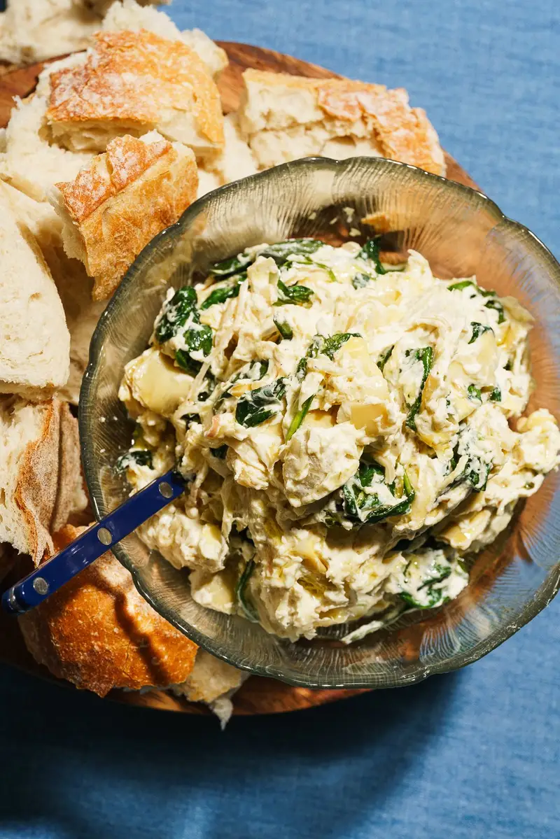 Artichoke & Spinach Dip, recipe by Hayden Quinn