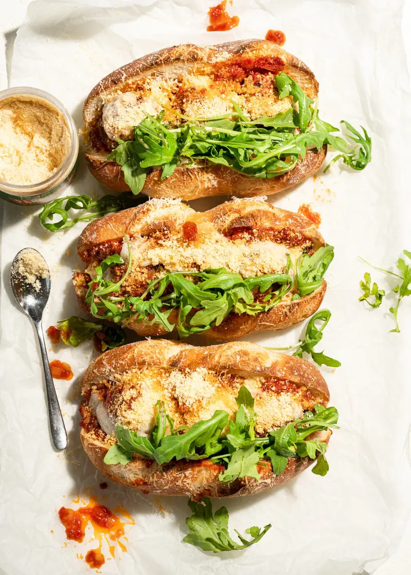 Meatball Sub, recipe by Hayden Quinn