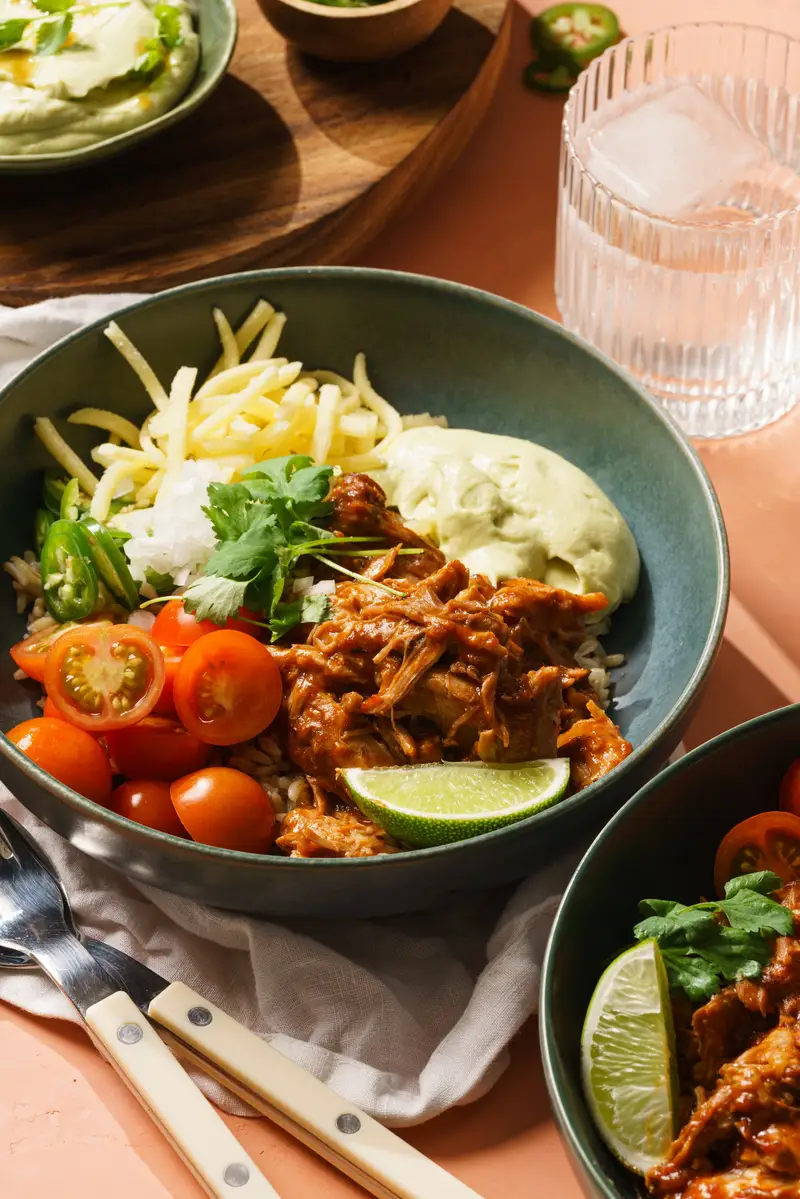 Pulled Pork Bowl, recipe by Hayden Quinn