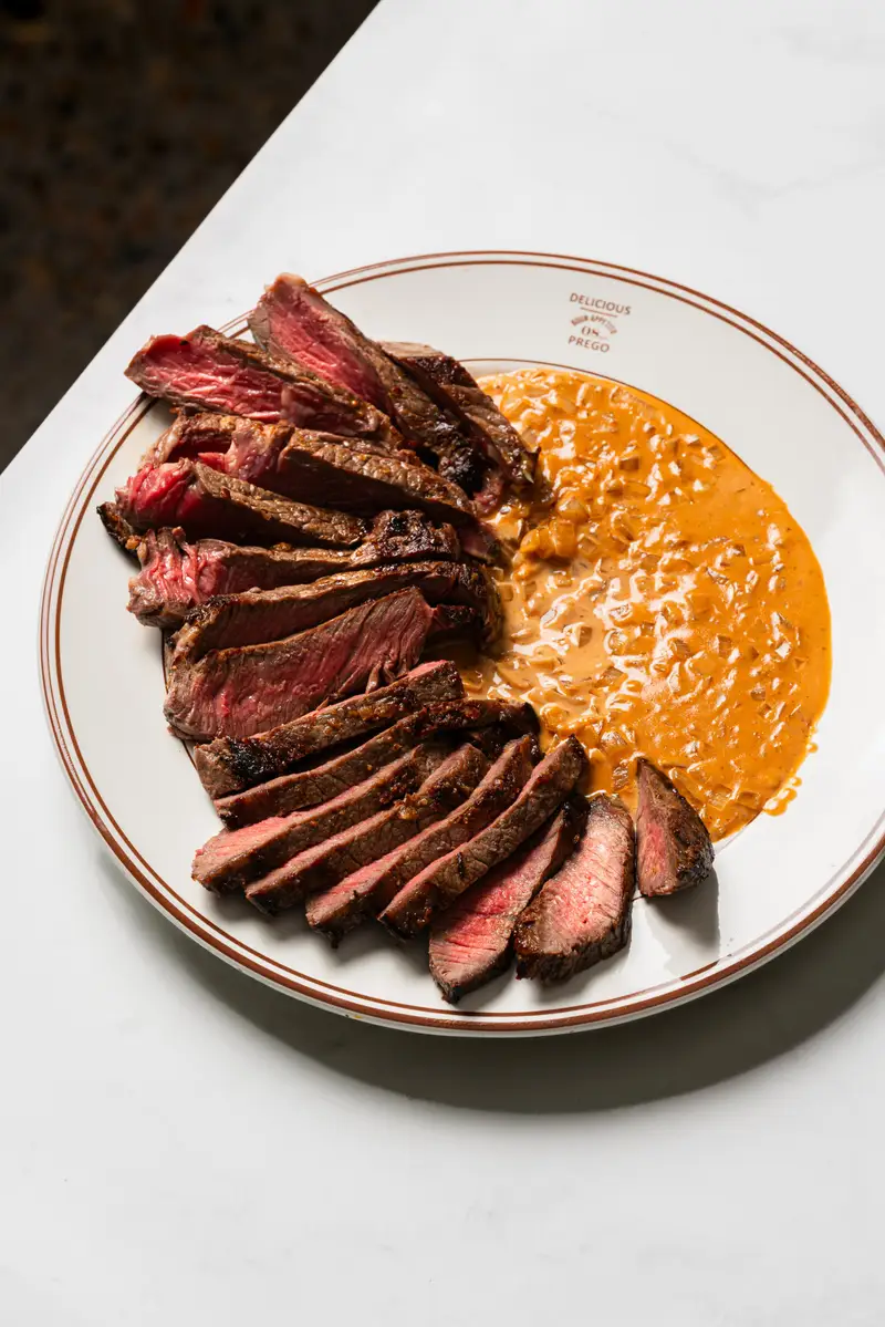 Steak W/ Diane Sauce, recipe by Hayden Quinn