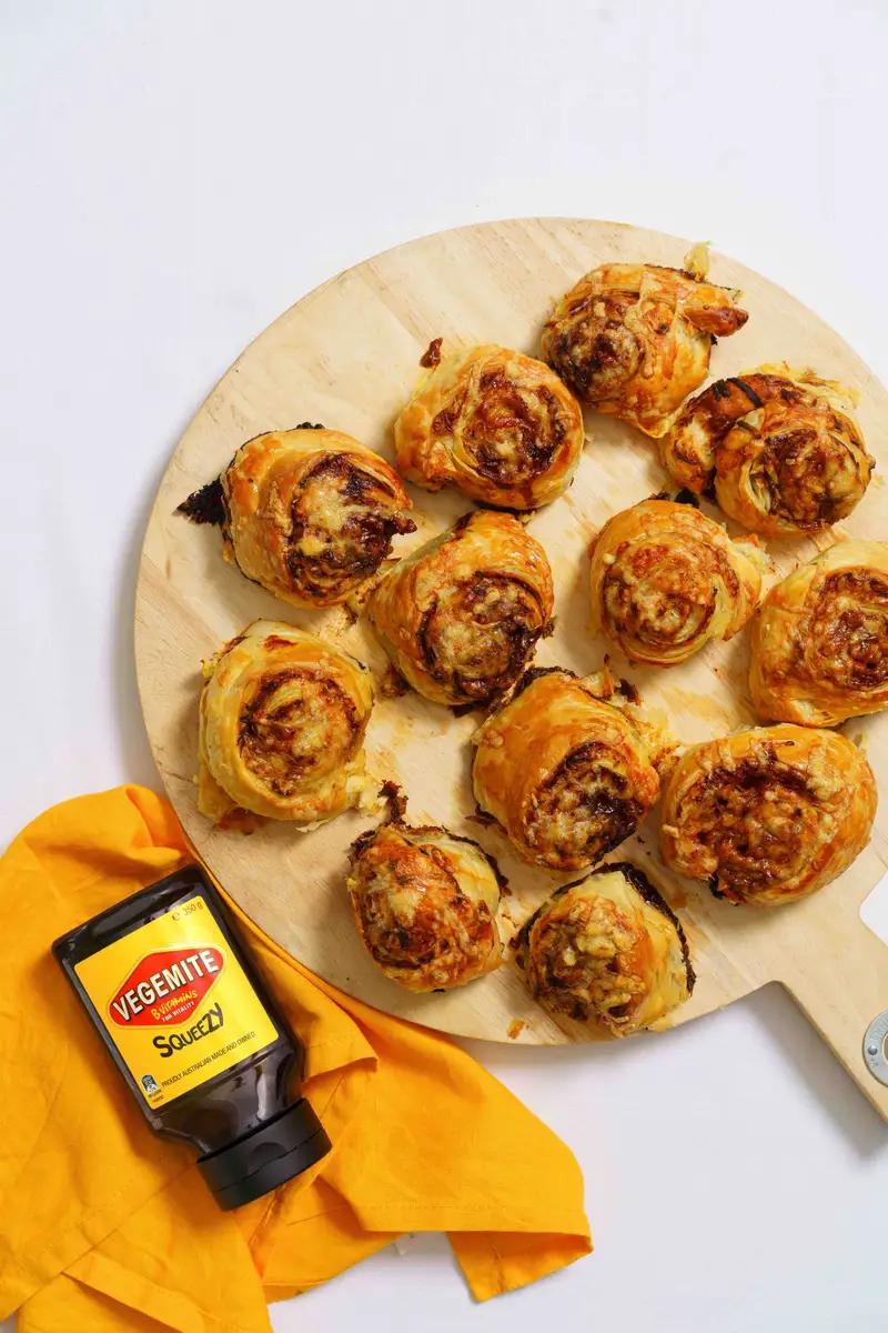 Vegemite, Cheese & Carrot Scroll, recipe by Hayden Quinn