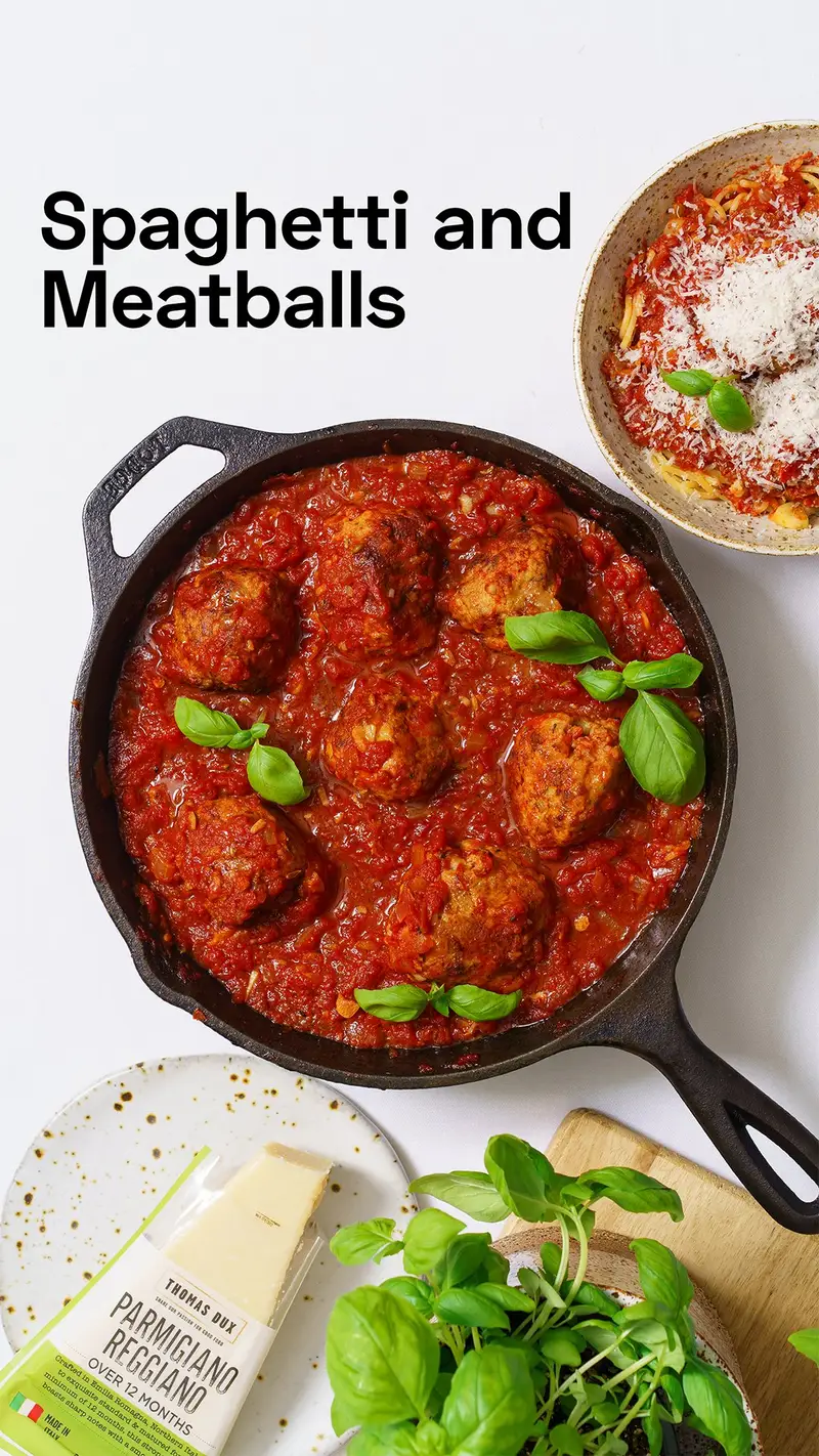 Spaghetti Meatballs, recipe by Hayden Quinn