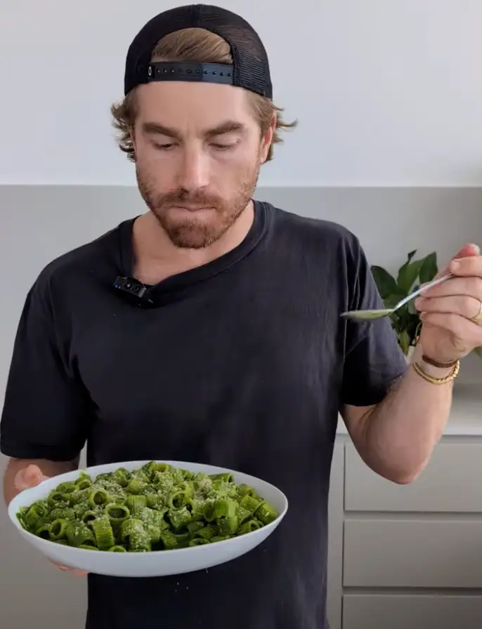 Cavalo Nero Miso Pasta, recipe by Hayden Quinn