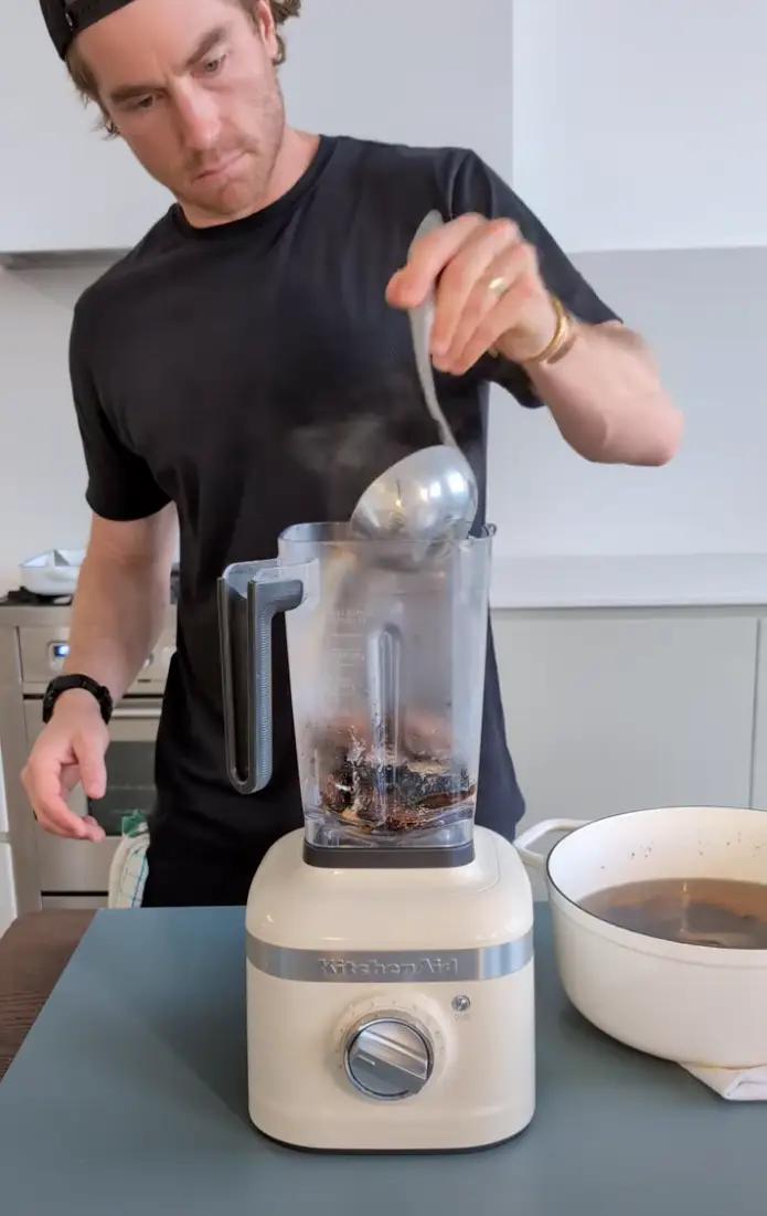 Cream of Mushroom Soup, recipe by Hayden Quinn