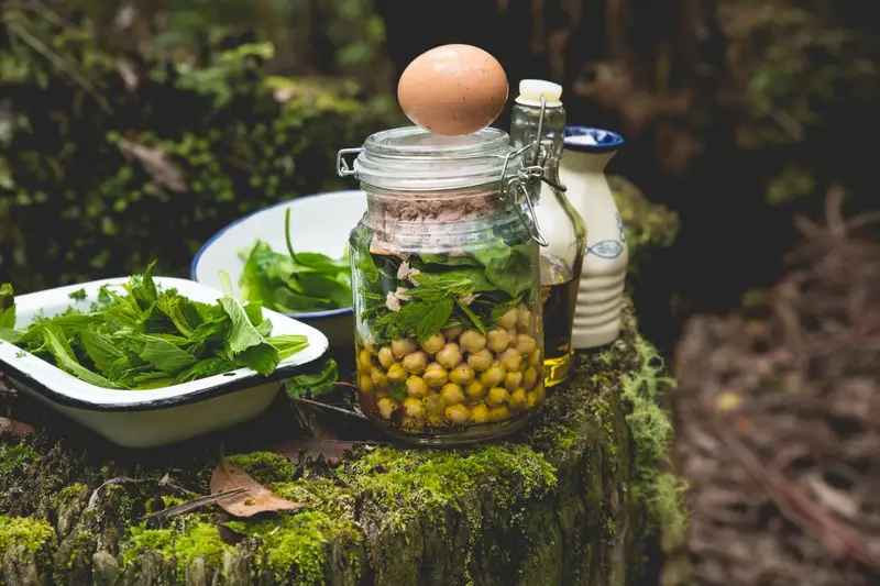 Tuna & Chickpea Salad in a Jar, recipe by Hayden Quinn